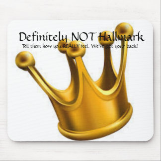 Alfombrilla De Ratón Definitivamente NO Hallmark Mousepad