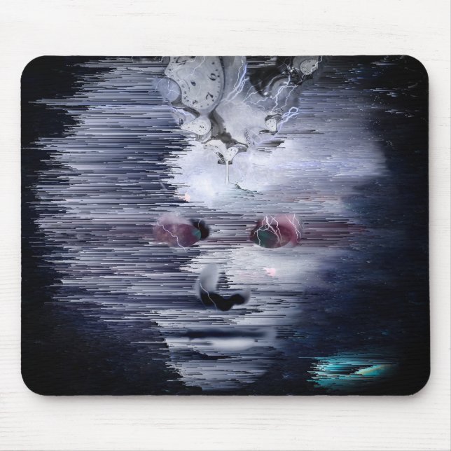 Alfombrilla De Ratón Deformación temporal (Frente)