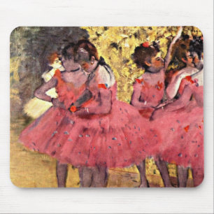 Alfombrilla De Ratón Degas: Los bailarines rosas