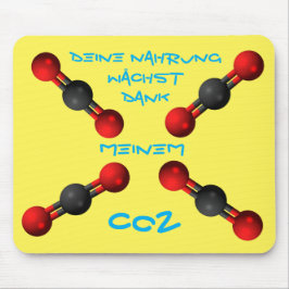 Alfombrilla De Ratón Deine Nahrung lebt dank meinem CO2