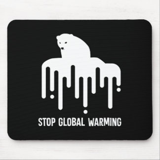 Alfombrilla De Ratón Dejar de calentar el planeta el cambio climático: