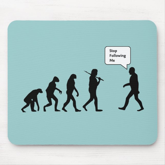 Alfombrilla De Ratón Dejar de seguirme (Frente)