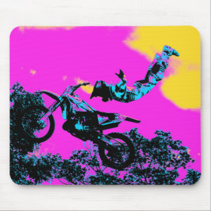 Alfombrilla De Ratón Dejar ir - Grado de Motocross de estilo libre