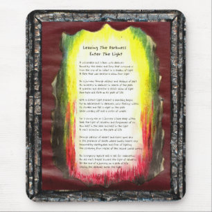 Alfombrilla De Ratón Dejar La Oscuridad, Entrar La Luz