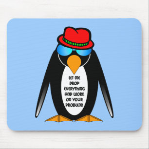 Alfombrilla De Ratón déjeme caer todo y trabajar en su problema