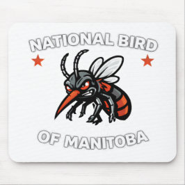 Alfombrilla de ratón del ave nacional de Manitoba