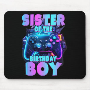 Alfombrilla De Ratón Del Jugador De Videojuegos De Cumpleaños 1