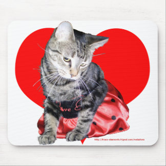 Alfombrilla De Ratón Del "mousepad insecto del amor" del gato (diseño