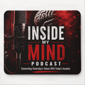 Alfombrilla de ratón del podcast Inside My Mind