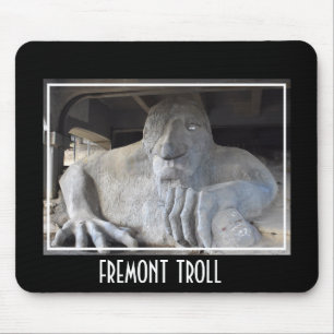 Alfombrilla de ratón del troll Fremont de Seattle