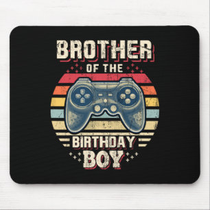 Alfombrilla De Ratón Del Videojuego de Cumpleaños del Niño Cumpleaños 9