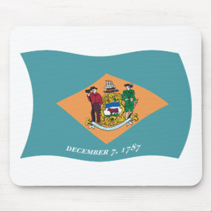 Alfombrilla De Ratón Delaware Flag Mousepad