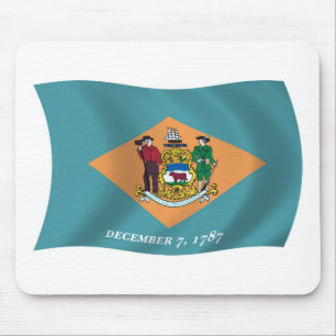 Alfombrilla De Ratón Delaware Flag Mousepad