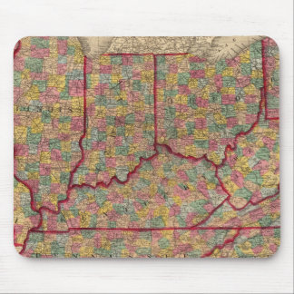 Alfombrilla De Ratón Delaware, Illinois, Indiana, Iowa Carolina del Nor