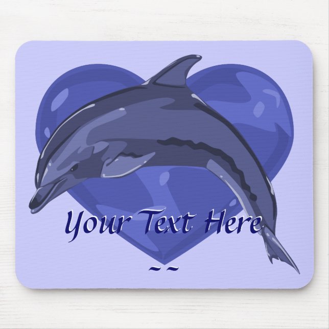 Alfombrilla De Ratón Delfín Mousepad (Frente)