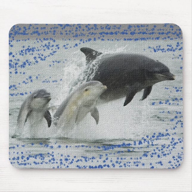 Alfombrilla De Ratón Delfines (Frente)