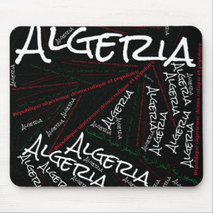 Alfombrilla De Ratón Deliciosos colores de bandera argelina patrióticos