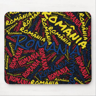 Alfombrilla De Ratón Deliciosos colores de bandera rumana Patriótico