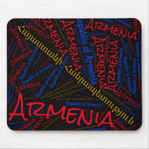 Alfombrilla De Ratón Delight Armenia Flag Colours Patriotic
