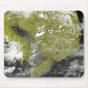 Alfombrilla De Ratón Delta del Mekong y la savia de Tonle