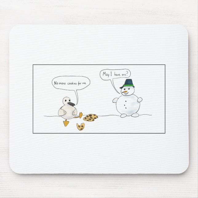 Alfombrilla De Ratón Demasiadas cookies (Frente)