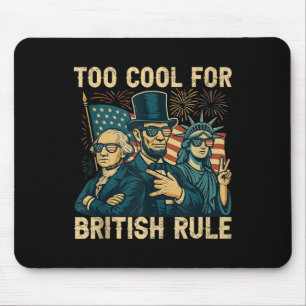 Alfombrilla De Ratón Demasiado Guay para el gobierno británico George-w