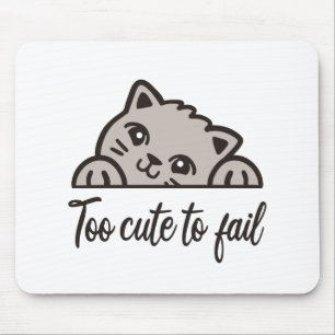 Alfombrilla De Ratón Demasiado lindo para fallar