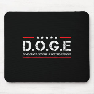 Alfombrilla De Ratón Demócratas de Doge Expuestos Oficialmente - Divert
