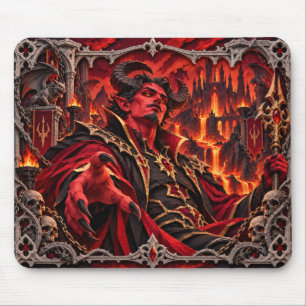 Alfombrilla De Ratón Demonio, Monstruo de Recorte de Papel