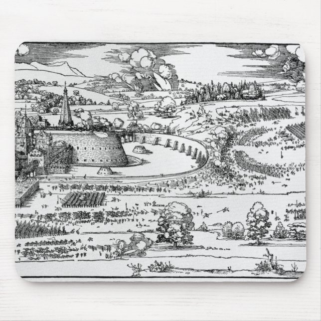 Alfombrilla De Ratón Demostración de medidas defensivas (Frente)