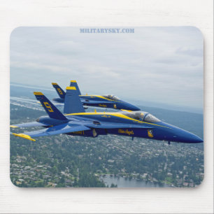 Alfombrilla De Ratón Demostración Mousepad del vuelo de la marina de