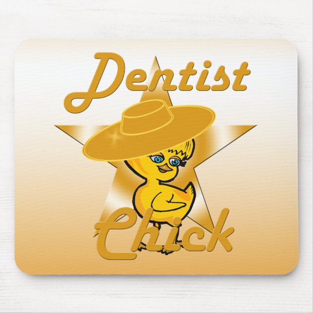 Alfombrilla De Ratón Dentista Chick #10 (Frente)