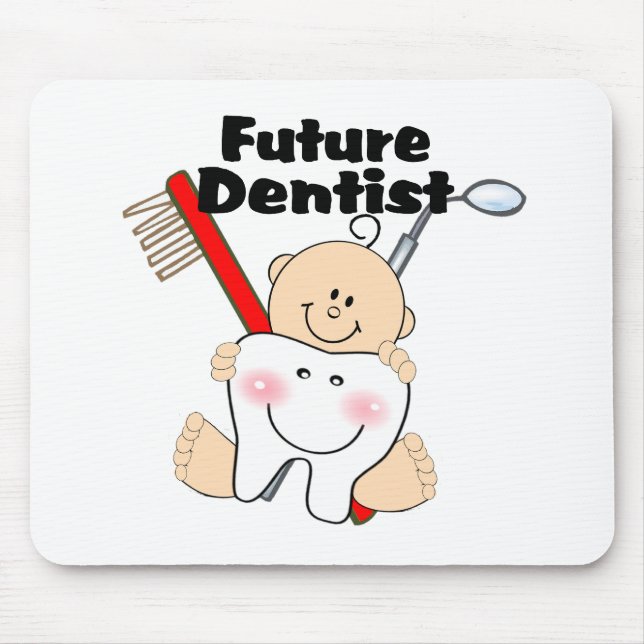 Alfombrilla De Ratón Dentista futuro (Frente)