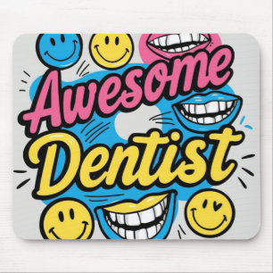 Alfombrilla De Ratón Dentista increíble gracias
