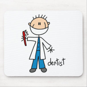 Alfombrilla De Ratón Dentista Mousepad