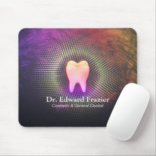 Alfombrilla De Ratón Dentista Profesional Clínica Dental Rosa Oro Dient