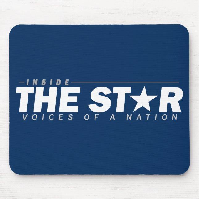 Alfombrilla De Ratón Dentro de la estrella Mousepad (Frente)