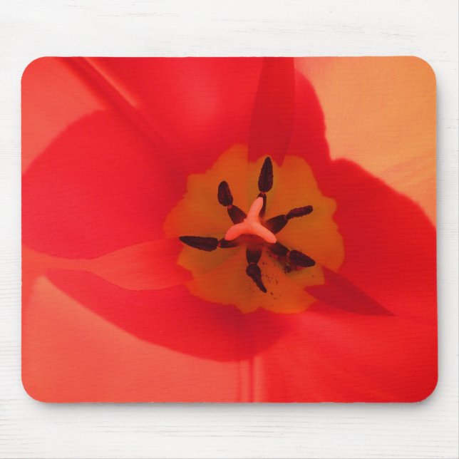 Alfombrilla De Ratón Dentro de un tulipán (Frente)