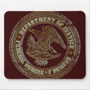 Alfombrilla De Ratón Departamento de Justicia  Águila