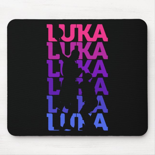 Alfombrilla De Ratón Deportes de baloncesto Luka Fan (Frente)