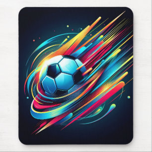 Alfombrilla De Ratón Deportes de velocidad de fútbol cibernético futuri