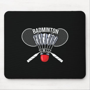 Alfombrilla De Ratón Deportes del lanzadera del jugador Badminton Graph