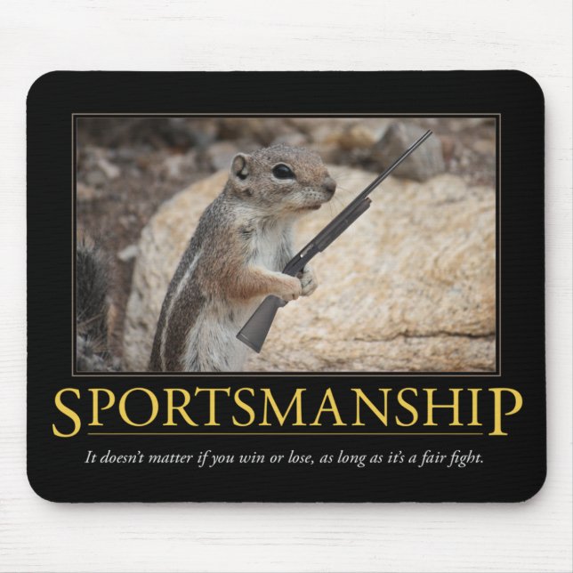 Alfombrilla De Ratón Deportividad Demotivational Mousepad (Frente)
