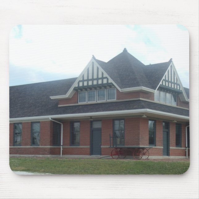 Alfombrilla De Ratón Depósito de trenes (Frente)