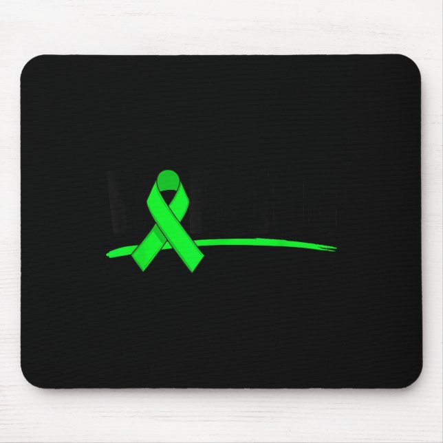 Alfombrilla De Ratón Depression Warrior Ribbon Mental Health Awareness  (Frente)