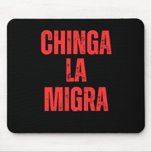 Alfombrilla De Ratón Derechos de inmigración Chinga La Migra 2025