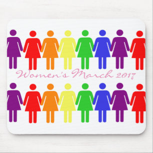 Alfombrilla De Ratón derechos de la mujer LGBTQIA 2017