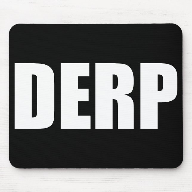 ALFOMBRILLA DE RATÓN DERP (Frente)