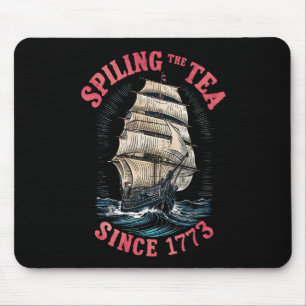Alfombrilla De Ratón Derramando El Té Desde 1773 4 de Julio