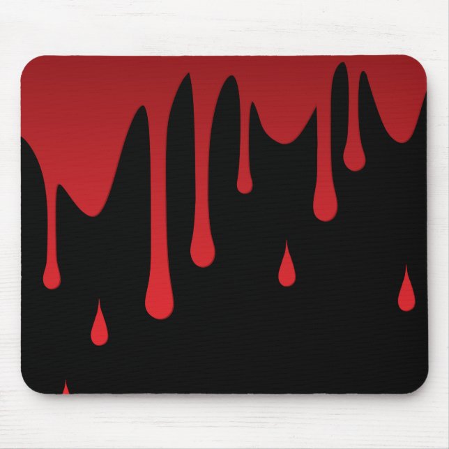 Alfombrilla De Ratón Derrame de sangre (Frente)